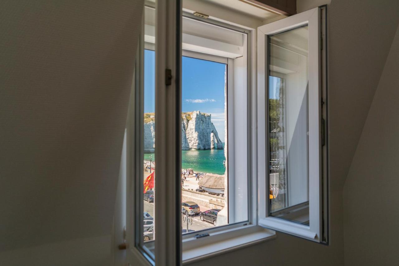La Belle Vue Le Diamant Des Yeux Mer Et Golf Front Mer Étretat Zewnętrze zdjęcie