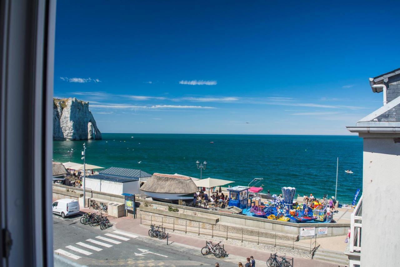La Belle Vue Le Diamant Des Yeux Mer Et Golf Front Mer Étretat Zewnętrze zdjęcie