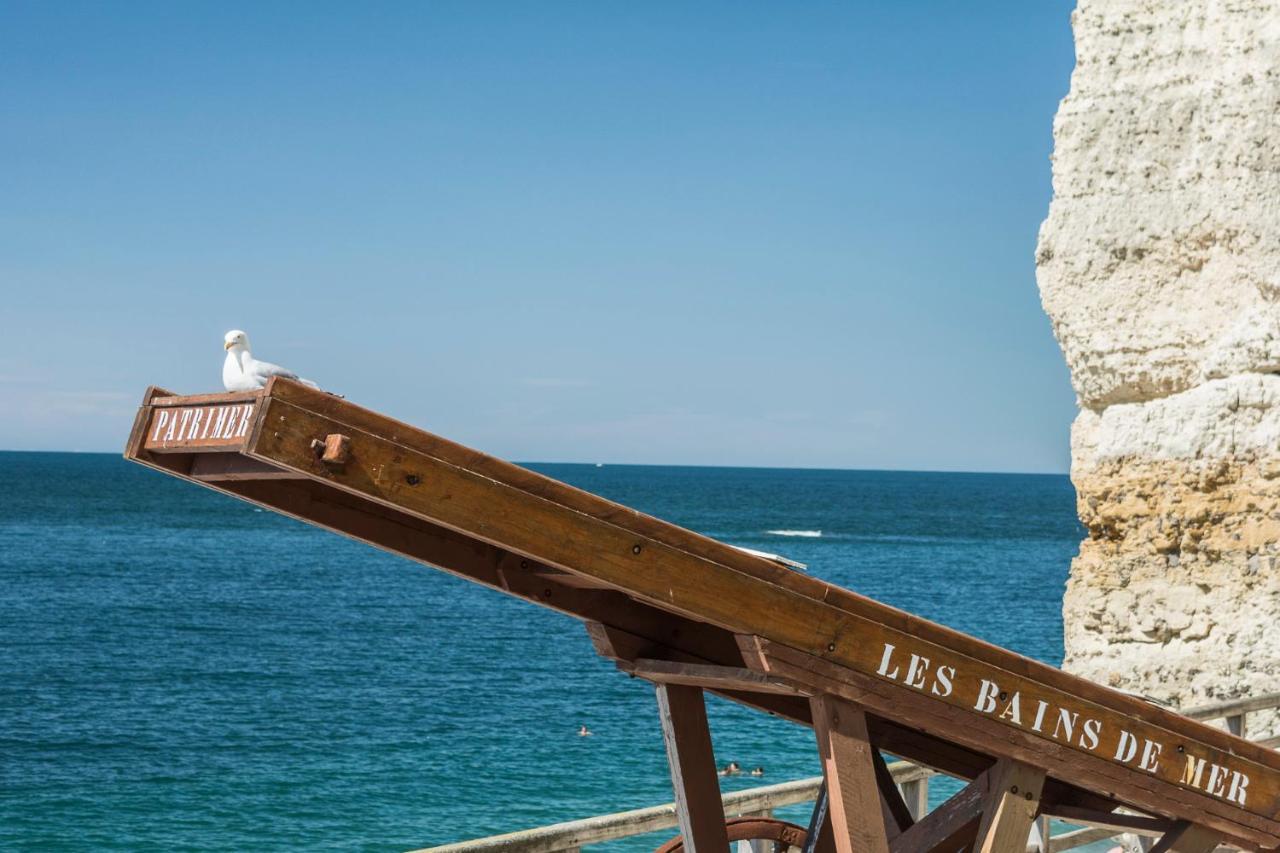 La Belle Vue Le Diamant Des Yeux Mer Et Golf Front Mer Étretat Zewnętrze zdjęcie