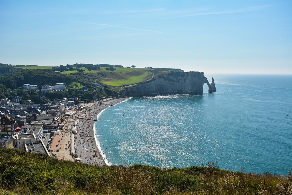 La Belle Vue Le Diamant Des Yeux Mer Et Golf Front Mer Étretat Zewnętrze zdjęcie